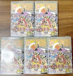 新品未開封】ワンピース 111巻 初版シュリンク 帯付き 5冊セット