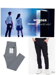 パーリーゲイツ ×Disney Wonder　MICKEY　ストレッチパンツ パーリーゲイツ ×Disney Wonder MICKEY ストレッチ パンツ - メルカリ