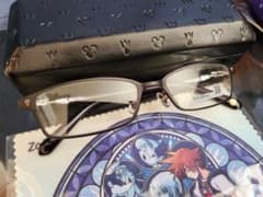 【新品未使用 レンズ交換券付き】キングダムハーツ　メガネ　リクモデル　Zoffのサムネイル