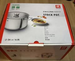 新品未使用Zwilling Pouristicストックポット 24cm 6.0Lのサムネイル