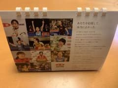 ZEN-NOH 卓球選手カレンダー 2024年石川佳純のサムネイル