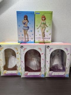 五等分の花嫁　フィギュア５人セットのサムネイル