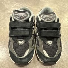 New Balance キッズ スニーカー 990 ブラックのサムネイル