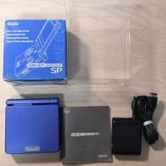 美品 箱付き ゲームボーイアドバンスSP ブルーのサムネイル
