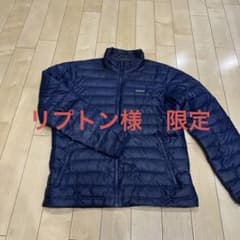 【古着・中古】patagonia ダウンジャケット ネイビーのサムネイル