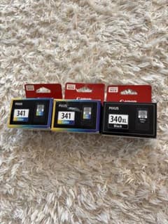 Canon PIXUS 340XLブラック&341 カラー インクカートリッジのサムネイル