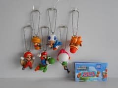 ★Jtv28KZニュースーパーマリオBROS.Uマスコットキーチェーン6種 ☆Jtv28KZニュースーパーマリオBROS.Uマスコットキーチェーン6種