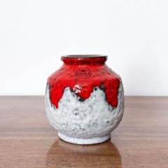 【ドイツ BAY Keramikの花瓶】Fat lava 443 ドイツ BAY Keramikの花瓶】Fat lava 443 - メルカリ