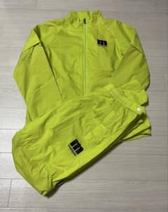 Munsingwear マンシングウェア レインウェア/イエロー 上下セット M 