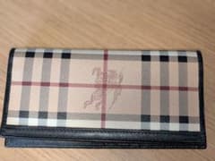 BURBERRY 長財布 ノバチェック PVCイタリア製のサムネイル