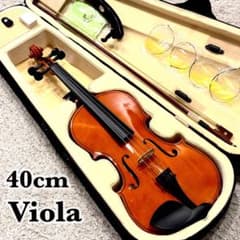 ノーブランド ヴィオラ 40cm 練習 初心者 入門セット ビオラ 弦楽器