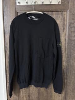 Stone Island ブラックニット セーターのサムネイル