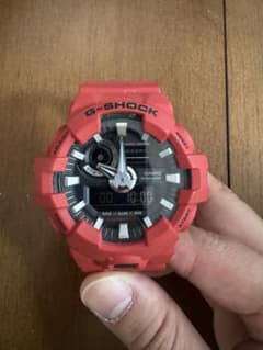 【動作OK】G-SHOCK GA-110AC-4AJF 赤 ジーショック カシオのサムネイル