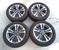 ホンダCR-Z ハイブリッド 純正ホイール レグノタイヤ４本セット中④本目 ホンダCR-Z ハイブリッド 純正ホイール レグノタイヤ4本セット中②