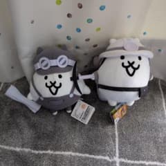 新品タグ付き　にゃんこ大戦争　ガマトト&オトート　ぬいぐるみ　15点セット タグ付き！ にゃんこ大戦争 ガマトト オトート ぬいぐるみ 2種セット