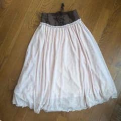 OLIVE des OLIVE チュールスカート 編み上げリボンのサムネイル
