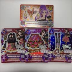 アイカツ マルチカラーコーデ プレミアムカード ルビーアゲハヘアコサージュのサムネイル
