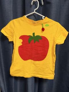7MB トマト柄 Tシャツ イエロー 140cmのサムネイル