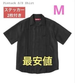 Supreme Pintuck S/S Shirt M - メルカリ