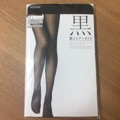 ATSUGI アスティーグ 黒いシアータイツのサムネイル