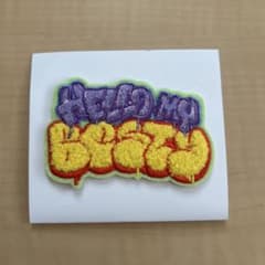 BE:FIRST モコモコ刺繍ステッカー　HELLO MY BESTYのサムネイル