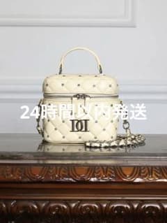 Darich ダーリッチ キルティングビジュースクエアミニバッグ イエロー