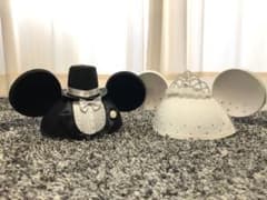 【値下げ】ディズニー　ウェディング　イヤーハットのサムネイル
