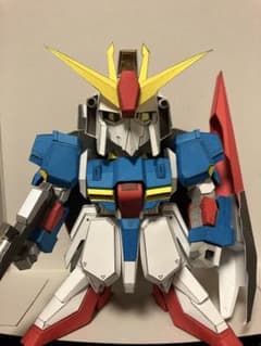 ペーパークラフト SD Zガンダム 完成品のサムネイル