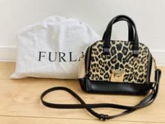 FURLA フルラ　レオパード柄　ショルダーバッグのサムネイル