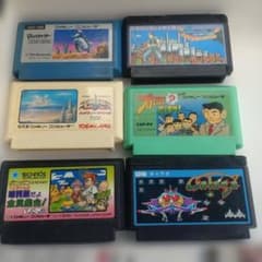 ファミコンソフト 6本セット まとめ売りのサムネイル