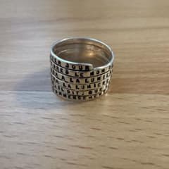 SERGE THORAVAL 創世記 シルバーリング 16号 セルジュトラヴァルのサムネイル