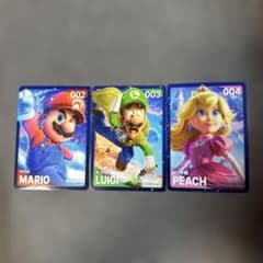 ザ・スーパーマリオギャラクシー・ムービー コレクションカード 3枚セットのサムネイル