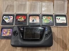 【セット売】GAME GEAR（ジャンク品）GAME BOY （可動）カセット込のサムネイル