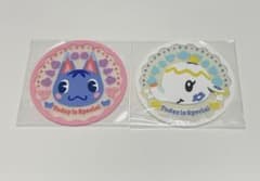 どうぶつの森　クリアコースター　ブーケ　ティーナ　セット売り