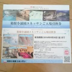箱根小涌園ユネッサン 入場チケットのサムネイル