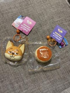 ズートピア ダイカットスクイーズ キーホルダー 2種のサムネイル