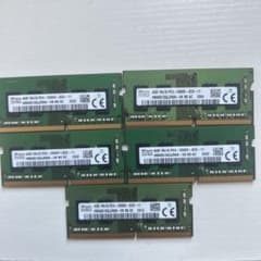 SK hynix DDR4 2666V 4GB メモリー 5枚セット - メルカリ