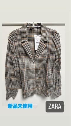 【ZARA 】シャツ　ブラウス　新品　未使用のサムネイル