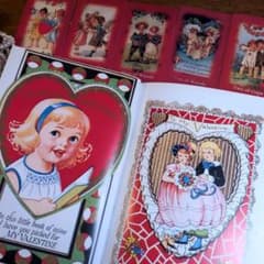 めちゃくちゃキュート！バレンタイン洋書　オラクルカード　レトロアニマル