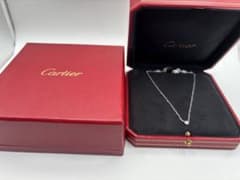 Cartier ホワイトゴールドネックレス 一粒ダイヤのサムネイル