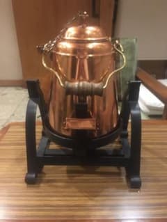 激レアです！オリジナルコッパーケトル　１ガロン（約3.78Ｌ)ファイヤーサイドのサムネイル