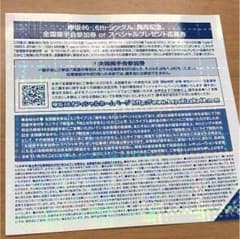 欅坂46握手会参加券のサムネイル