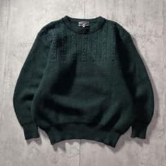 古着 Christian Dior モヘア キャメル ニットセーター M 緑 - メルカリ