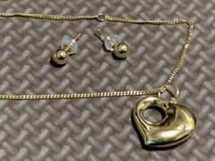 ネックレス And 6mm 18K gold earrings SETのサムネイル