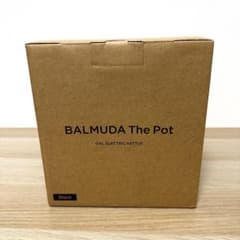 新品未開封 BALMUDA The Pot KPT01JP-BK ブラック