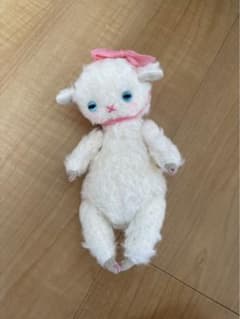 オカザキハルミ　さん　可愛いラムちゃん　羊　作家　テディベア　ぬいぐるみ オカザキハルミ さん 可愛いラムちゃん 羊 作家 テディベア ぬいぐるみ
