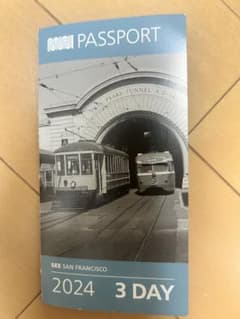 サンフランシスコ　muni passport 3daysのサムネイル