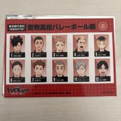 劇場版ハイキュー!! 音駒高校バレーボール部 ポストカードのサムネイル