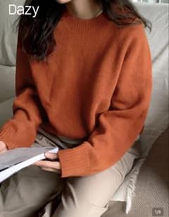 SHEIN オレンジ ニットのサムネイル