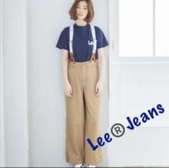Lee サスペンダー付き　ワイドデニムのサムネイル